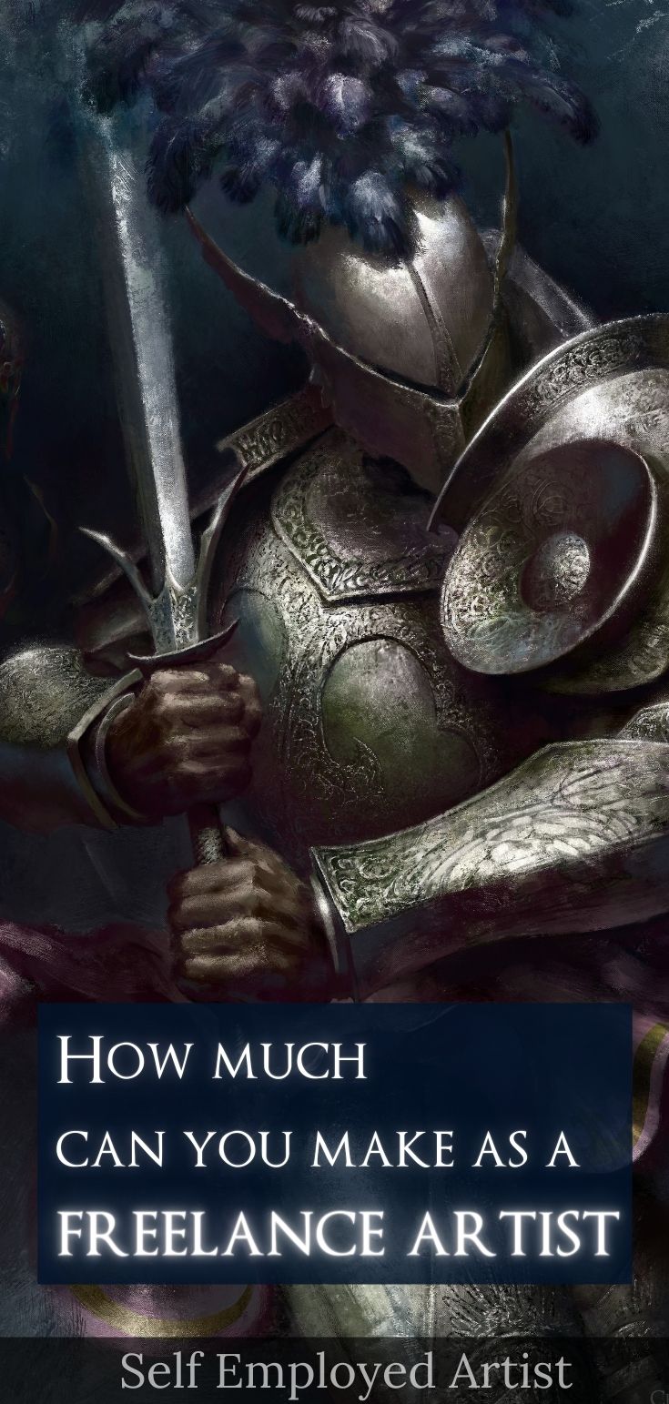 How Much Money does a Freelance Artist make? Self Employed Artist